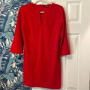 Express bell sleeve dress